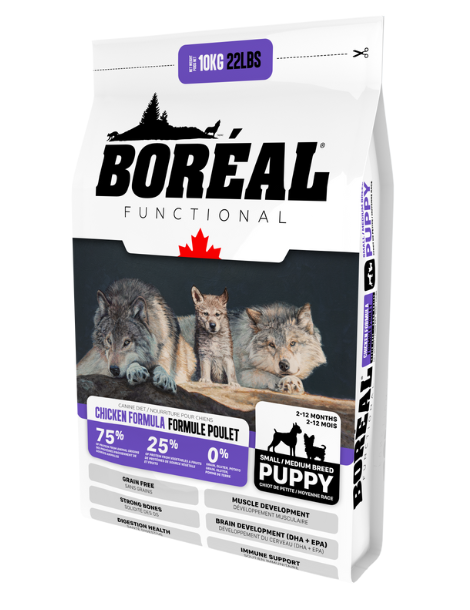 Boréal | Functional | Medium Breed Puppy | Chicken 22LB