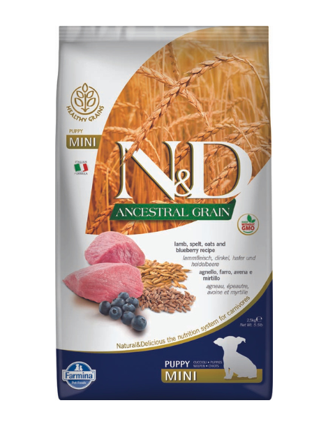 Farmina | N&D Puppy Ancestral Grain Lamb MINI 15LB