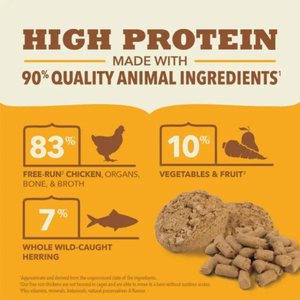 Acana Bone Broth Infused Freeze-Dried Patties for Dogs - Free-Run Chicken Recipe