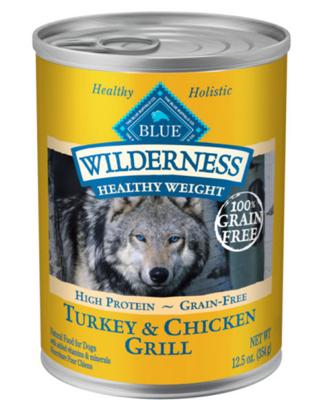 Blue | Wilderness | Healthy Weight GF Turkey & Chicken 12/12.5OZ