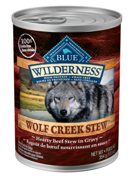 Blue | Wilderness | Wolf Creek Stew Beef 12/12.5OZ