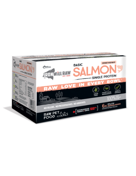 Iron Will Raw | GF | Salmon Single Protein