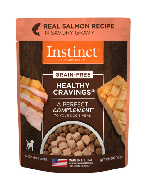 Instinct | Healthy Cravings Pouches | Salmon 24/3OZ