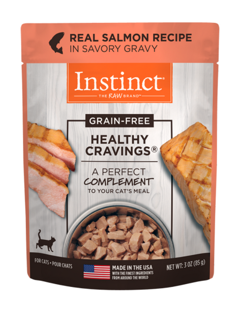 Instinct Cat | Healthy Cravings Pouches | Salmon 24/3OZ
