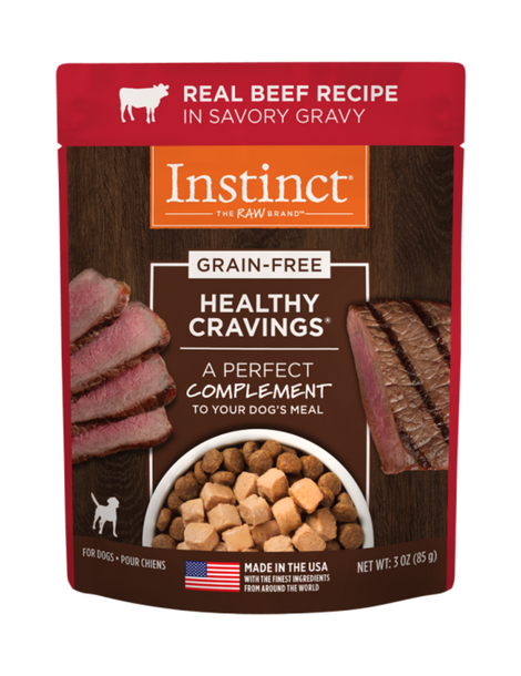 Instinct | Healthy Cravings Pouches | Tender Beef 24/3OZ