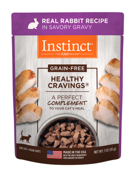 Instinct Cat | Healthy Cravings Pouches | Rabbit 24/3OZ