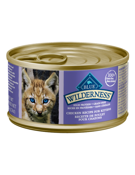 Blue Cat | Wilderness | Kitten Chicken Entree 24/3OZ