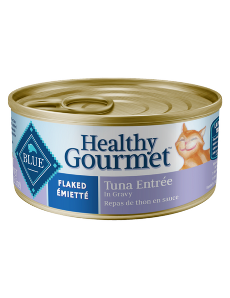 Blue Cat | Flaked Tuna In Gravy 24/5.5OZ