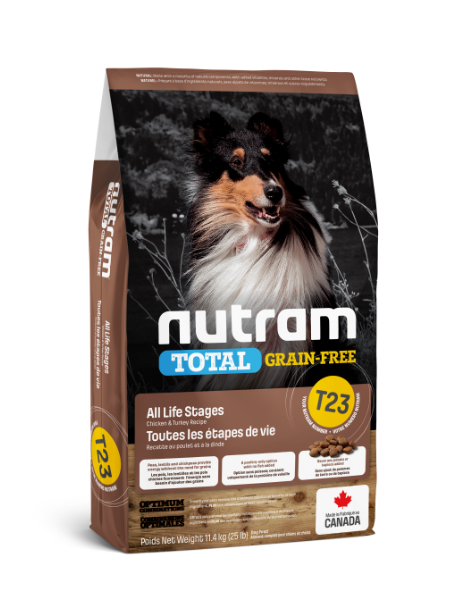 Nutram | 3.0 Grain Free | T23 Chicken & Turkey 25LB
