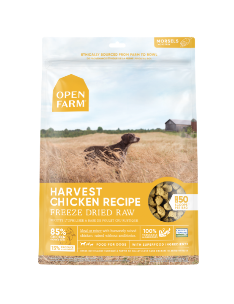 Open Farm | Freeze Dried | Harvest Chicken 22OZ
