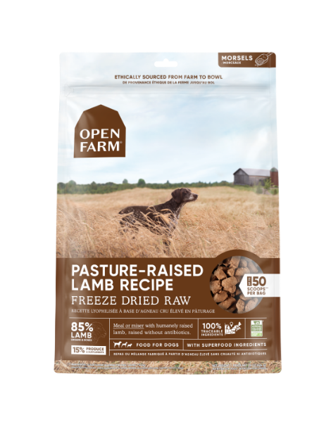 Open Farm | Freeze Dried | Pasture Raised Lamb 22OZ