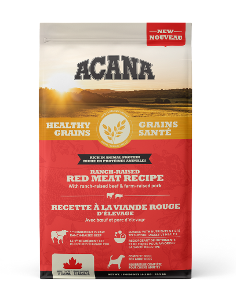 ACANA | Healthy Grains | Ranch-Raised Red Meat Recipe