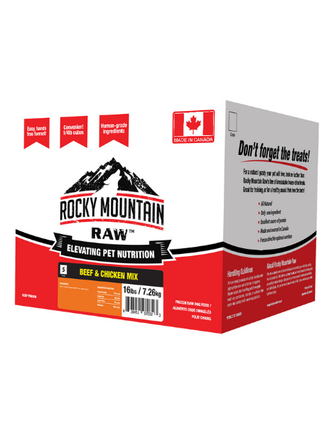 Rocky Mountain Raw | Beef & Chicken Mix 16LB