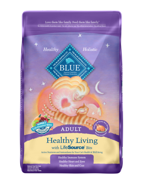 Blue Cat | Healthy Living | Adult | Chicken & Brown Rice