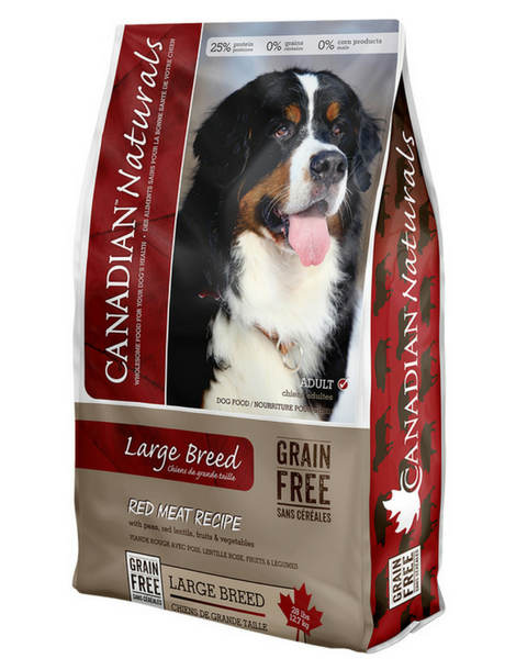 Canadian Naturals | Grain Free | Large Breed Red Meat 28LB