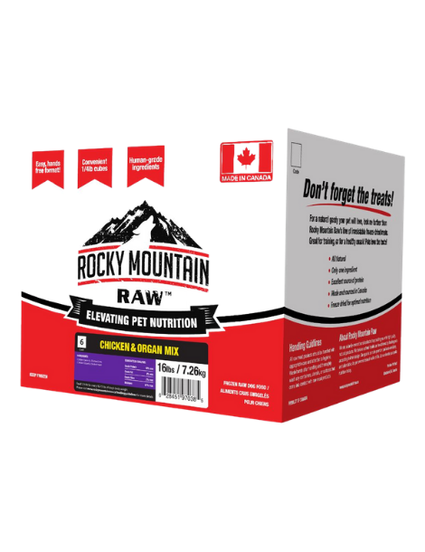 Rocky Mountain Raw | Chicken & Organ Mix 16LB