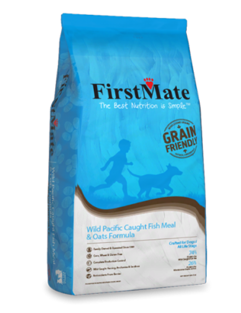 FirstMate | Grain Friendly | Wild Pacific Caught Fish & Oats 25LB