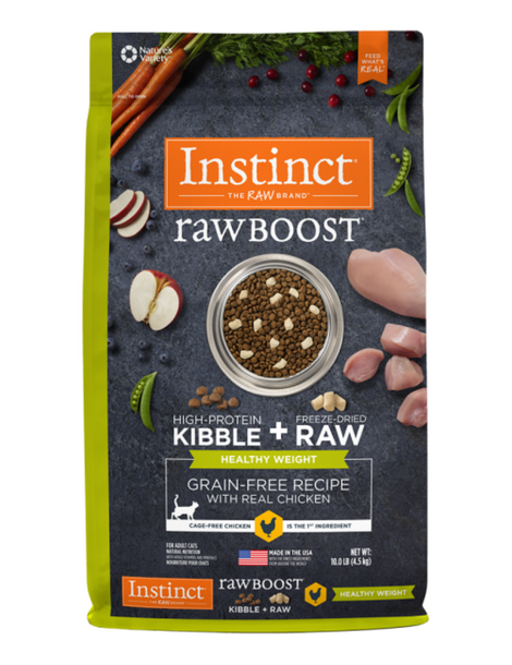 Instinct Cat | Raw Boost | Healthy Weight Chicken 10LB