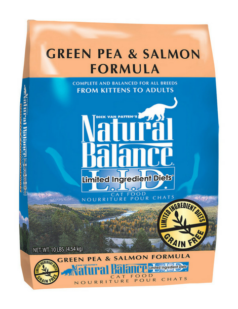 Natural Balance Cat | LID | Salmon & Green Pea 10LB