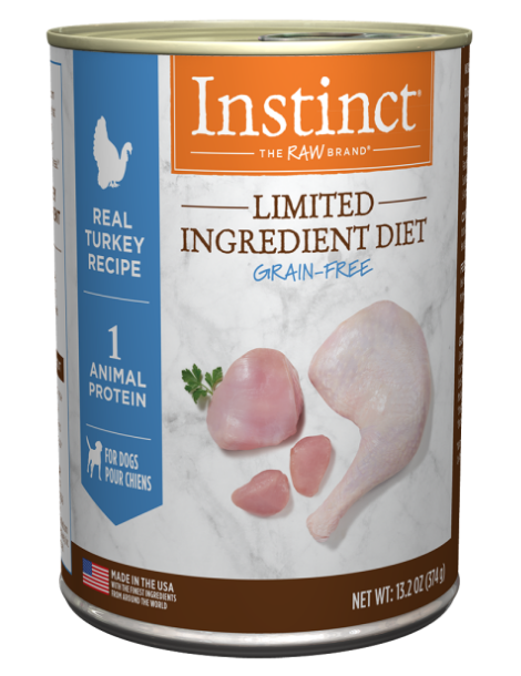Instinct | LID | Grain Free | Cage Free Turkey 12/13.2OZ