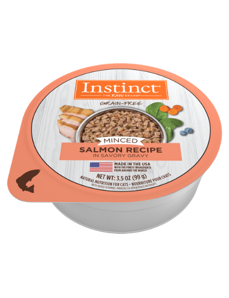 Instinct Cat | Minced Cups | Wild Caught Salmon 12/3.5OZ
