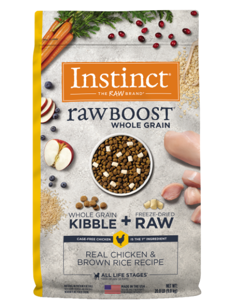 Instinct | RBWG | Chicken & Brown Rice 20LB