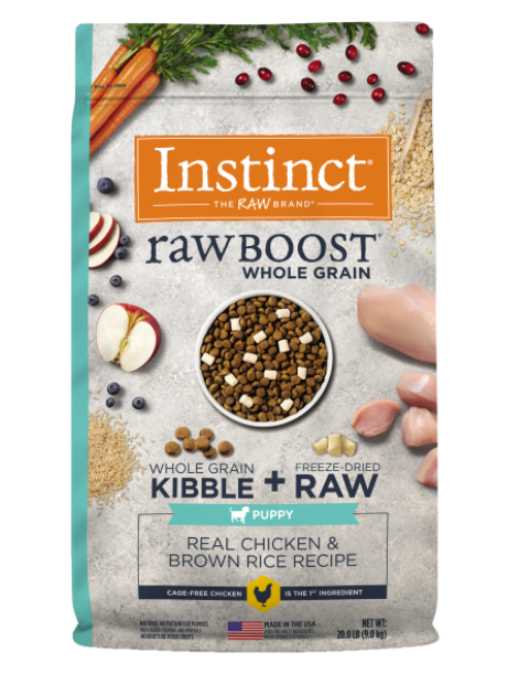 Instinct | RBWG | Chicken & Brown Rice Puppy 20LB