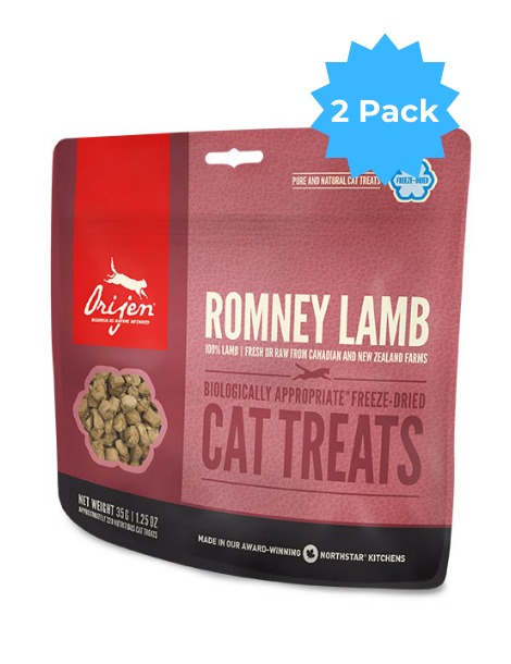 ORIJEN Cat | Freeze-Dried Treats | Grass-Fed Lamb 35G (2-Pack)
