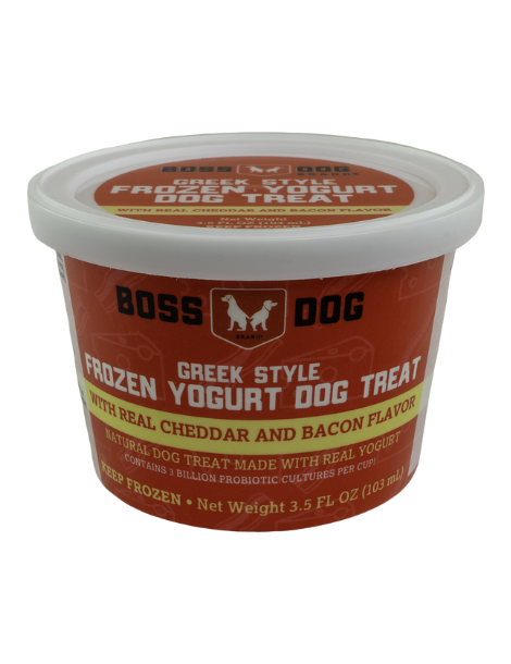 Boss Dog | Frozen Treat | Real Cheddar & Bacon 12/104ML