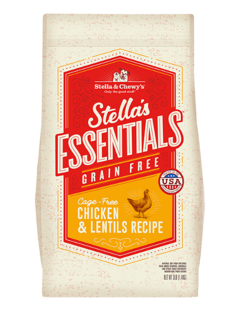 Stella & Chewy's | Essentials | Cage Free Chicken & Lentils 25lb