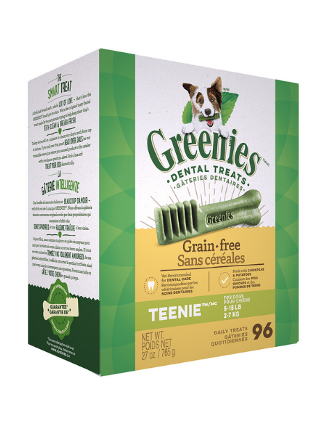 Greenies | Grain Free | Dental Treats 27OZ (Select Size)