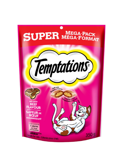 Temptations | Cat | Mega Packs | Beef 5/350GM