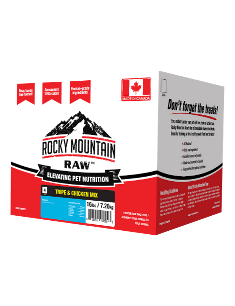 Rocky Mountain Raw | Tripe & Chicken Mix 16LB