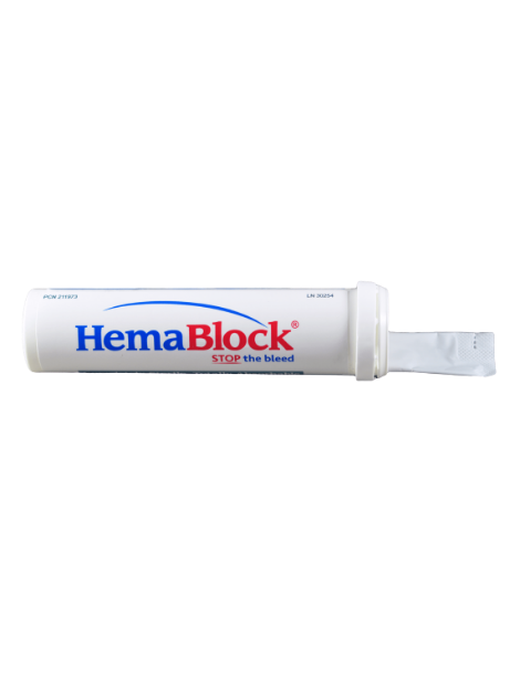 HemaBlock | Styptic Powder Resealable Tube